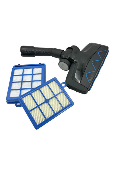 Parmis Set de filtre HEPA compatibil Philips FC 9922 PowerPro Ultimate cu cap...