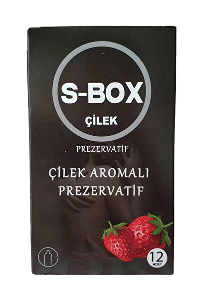 rihen's world S-Box Çilek Aromalı Prezervatif 12'li