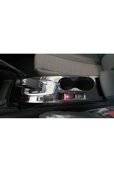 Peugeot 2008 Model Titanium Black Center Console Skin