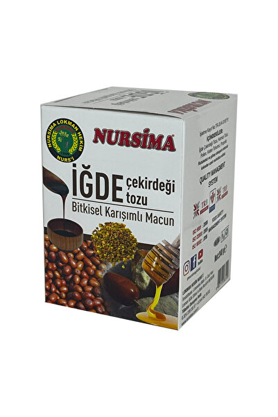 Nursima İğde Çekirdeği Tozu Bitkisel Karışımlı Macun – 240 g | Doğal Bitkisel Karışım