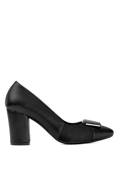 Ayakkabı Fuarı Elit Sis01 - Black Women's Classic Heeled Shoes