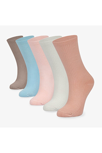 Bolero Women's 5-Piece Derby Long College Socks
