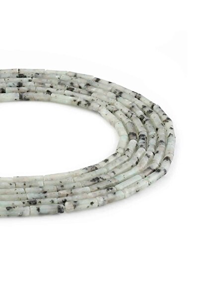 Uçar Doğaltaş Opalit Doğal Taş Parlak Silindir Kesim 4x13mm Dizi [AA]
