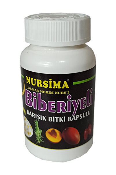 Nursima Mixed Herbal Capsule with Rosemary – 60's |   Natural Herbal Supplement Food