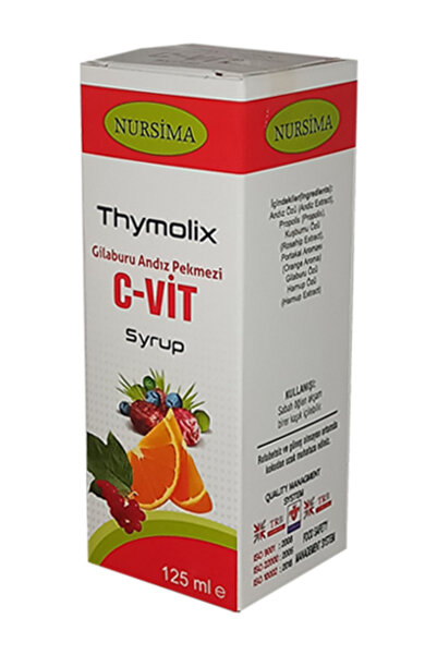 Nursima Gilaburu Andız Pekmezi C-vit Şurubu 125 Ml