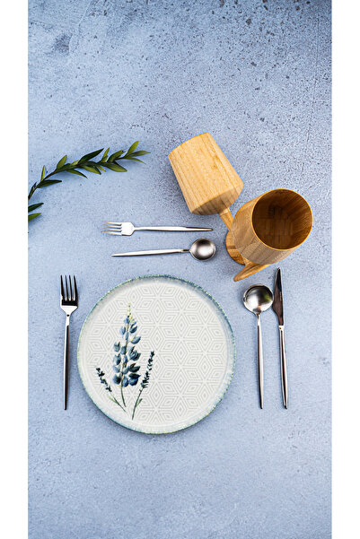 Lara 24 Parça Bone Porselen Yemek Takımı Bambum Herb