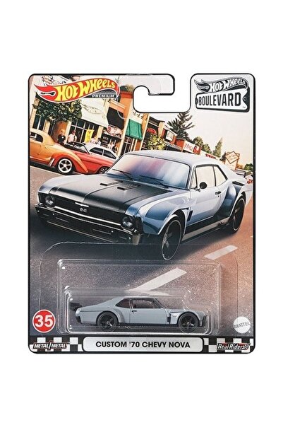 HOT WHEELS Hw Premium Boulevard Custom '70 Chevy Nova GJT68 GRM04