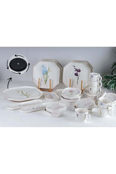 AROW Paola 37 Piece Breakfast Set