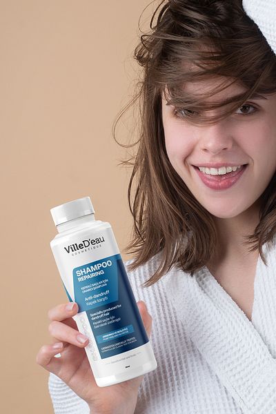 VilleD'eau 100 ml Travel Size Anti-Dandruff Itching Anti-Dandruff 2 Shampoos