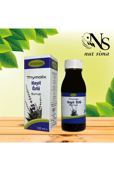 Nursima Hayıt Özlü Şurup – 125 ml | Doğal Bitkisel Karışım – Katkısız Geleneksel Formül