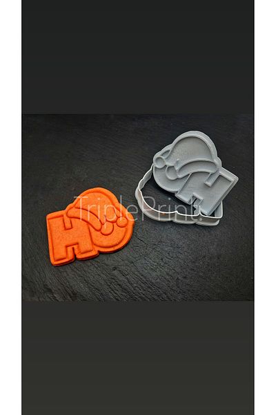 Arsdcraft New Year's Themed 3-Piece Cookie Mold