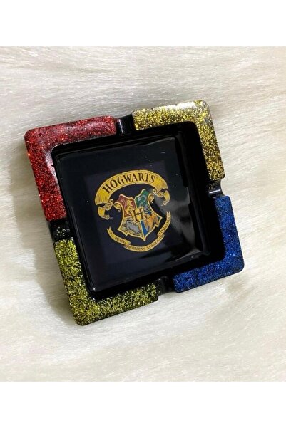 Milo Art Hogwarts Epoksi Küllük Harry Potter Küllük Simli Küllük Kül Tabağı