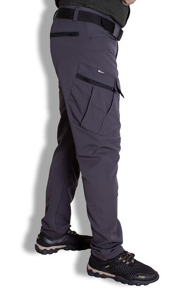 Nikbin Tactical Tactical Pants Outdoor Cargo Pocket Lycra (ΚΑΛΟΚΑΙΡΙΝΟ) - καπνιστό