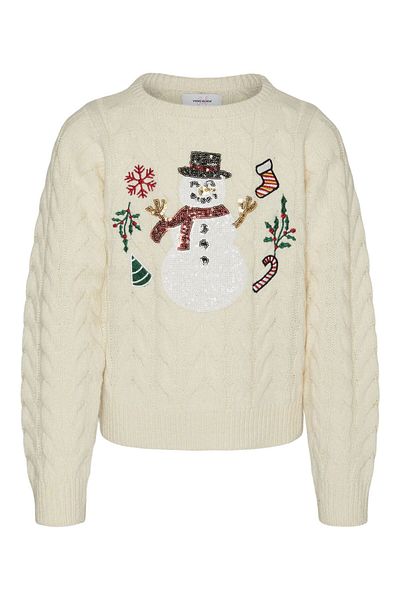 Vero Moda Girl Strickpullover VMSNOWMAN Kazak