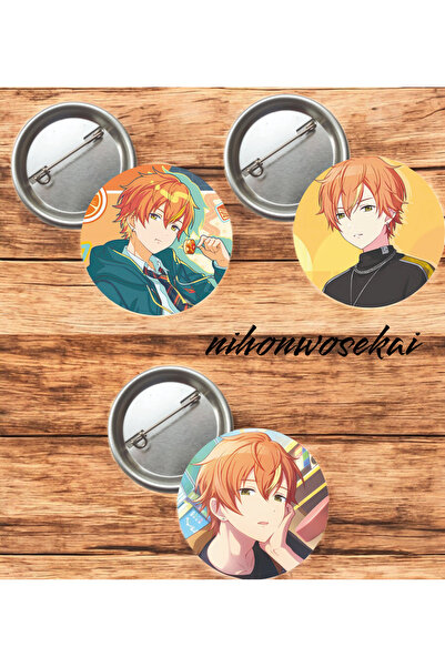 nihonwosekai 3 ADET  Shinonome Akito Hatsune Miku Colorful PjSekai Anime Buto...