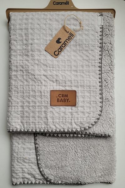 Caramell Incibaby Welsoft & Muslin Double-Sided Baby Blanket