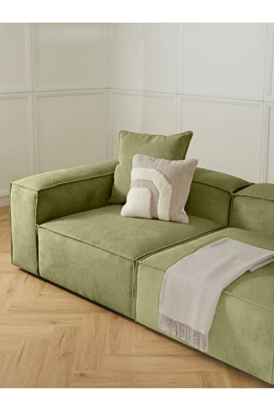 innature Soft Köşe Modülü, Fitilli Kadife - InNature Home