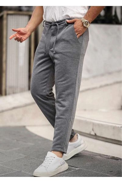 MERTEX Nurvex Men's - Relaxed Fit Lycra Jogger Pants with Cord Belt