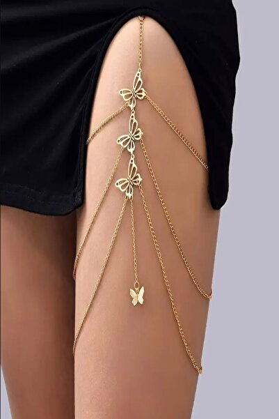 Genel Markalar Zarif Kelebek Zincir Bacak Aksesuarı ile Stilinizi Tamamlayın