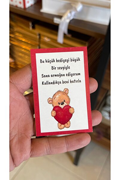 arl etiket tasarım dijital baskı merkezi Hediye Kartı 5x8 cm 100 Adet
