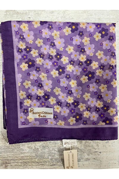 başörtü dükkanı KIR ÇİÇEKLERİ DESEN BASİC