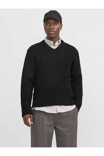 Jack & Jones Premium Strickpullover Einfarbig Strickpullover