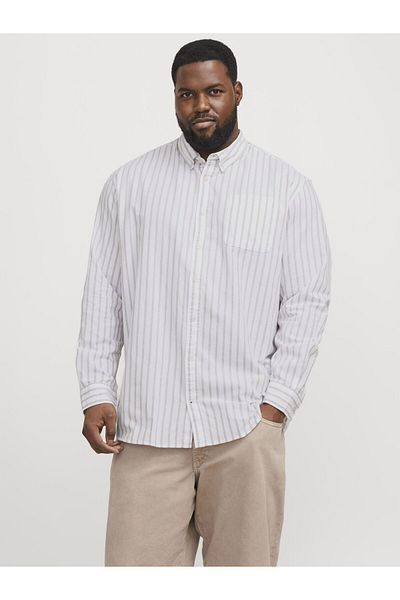 Jack & Jones Plus Freizeithemd Plus Slim Fit Freizeithemd