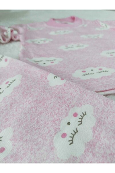 Store Pink Cloudy Pajama Set