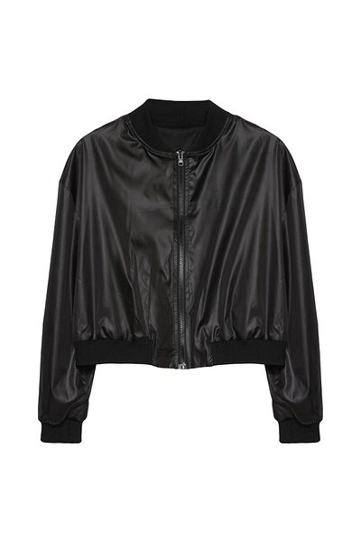 Quzu Black Double Sided Jacket