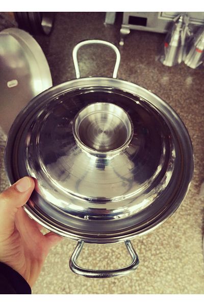 Efsoon Organics Aluminum Cooking Pot Small Size Cookware with Handle