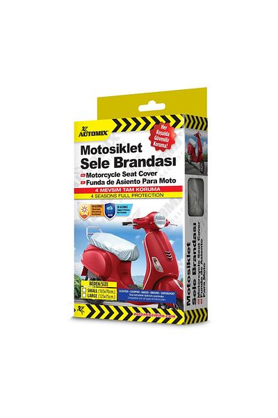 Automix Motorcycle Saddle Tarpaulin - S - 105 X 70cm