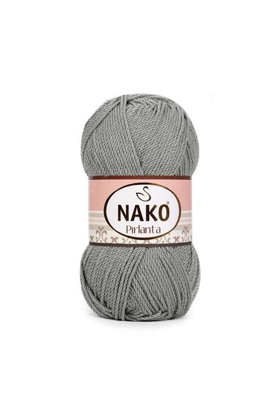 NAKO Pırlanta Örgü Ipi 6298 Koyu Gri