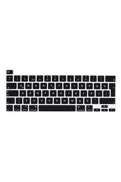 Lopard MacBook Pro 13.3' 2020 - A2251 Silicone Pad, Transparent Compatible Clear Keyboard Protector, Turkish Q