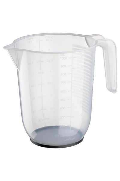 IKEA Scale Beaker 1 Lt Non-Slip Base Plastic