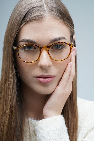LOOKUP Unisex Blue Light Protection Tr90 Glasses - Flexible Unbreakable Frame, 50-14-140 Model