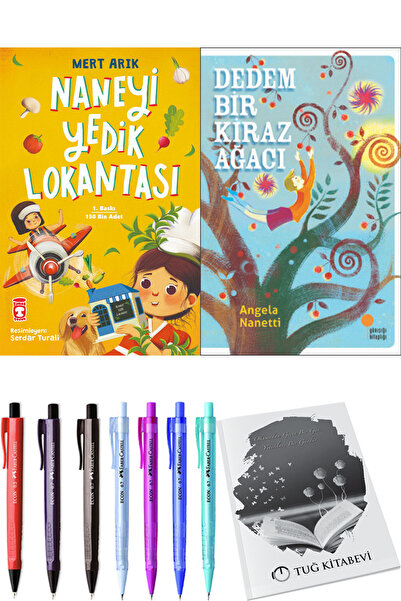 Timaş Çocuk Dedem Bir Kiraz Ağacı ve Naneyi Yedik Lokantası 2li Set + Hediyeli