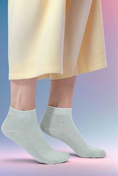 MEINE LIEBE Mint Bamboo Seamless Short Socks