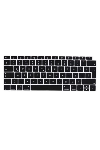 Lopard MacBook 13.3' Air A1932 Silicone Pad Transparent Compatible Clear Keyboard Protector Turkish Q