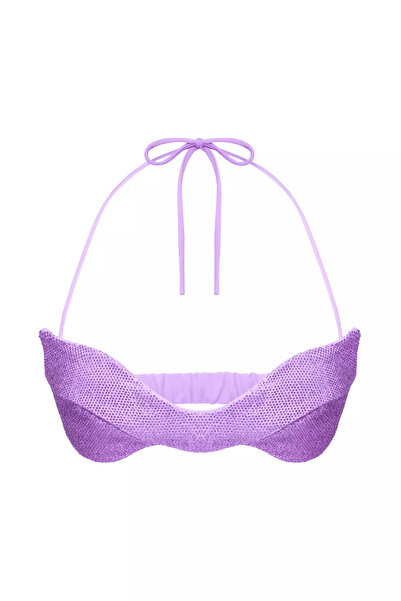 Keikei Lila krep büstiyer