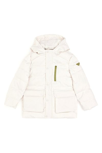 U.S. Polo Assn. U.S. Polo Assn. Boy's Straight down Jacket - Stone Color, D.M.K. 1952565 .Realkids24