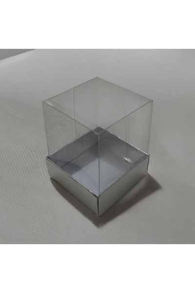 BOXSTATION 5x5x6 Asetat Kapaklı Kutu 25 Adet