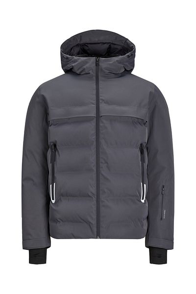 Jack & Jones Jcodarwin Water Cold Proof Jacket Men's Puffer Sn Asphalt Coat
