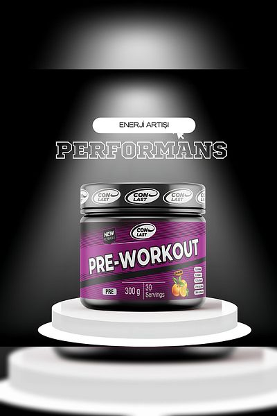 Conlast Whey Protein with Chocolate 2000g Pre-Workaut 300g