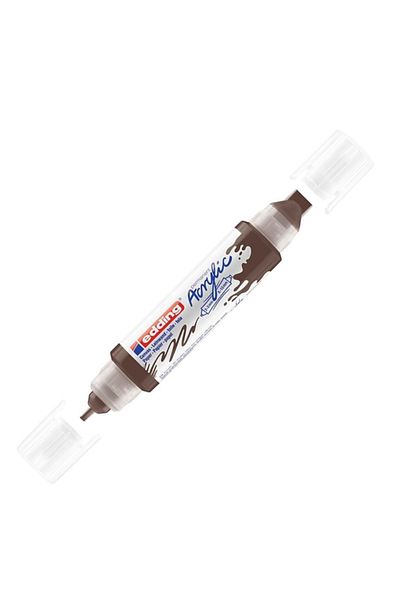 Edding 3D Acrylic Double Liner - Chocolate Brown 907
