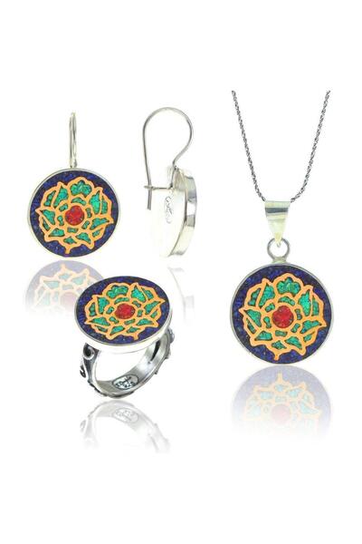 Söğütlü Silver Otantik Mozaik Üçlüset SGTL7120