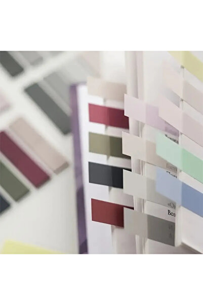 NaSaDAN 300 Yaprak Pastel Tonlar 3'lü Yapışkanlı Şeffaf Postit Ayraç Seti 3 Adet