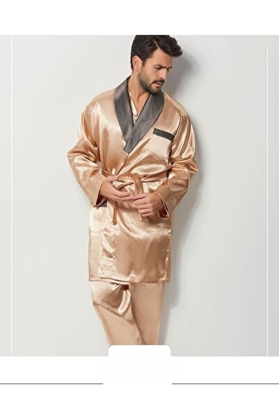 JESTİNA Σετ γαμπρού ανδρικό σατέν 4 τεμαχίων