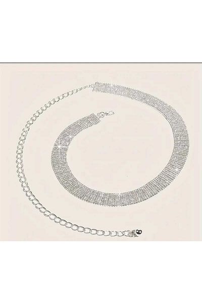 Ümaks Silvers حزام حجري 5 صفوف