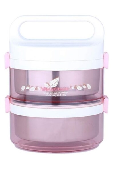 Tantitoni Qıgar, 1.5 Litre, Isıtılabilir, 2 Katlı, Çelik, Yemek Termosu, Sefe...