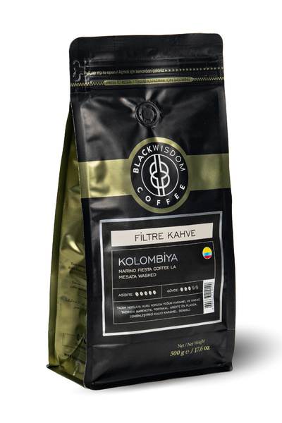 Black Wisdom Colombia -Narino Fiesta Coffee La Mesata 500 g Filter Coffee